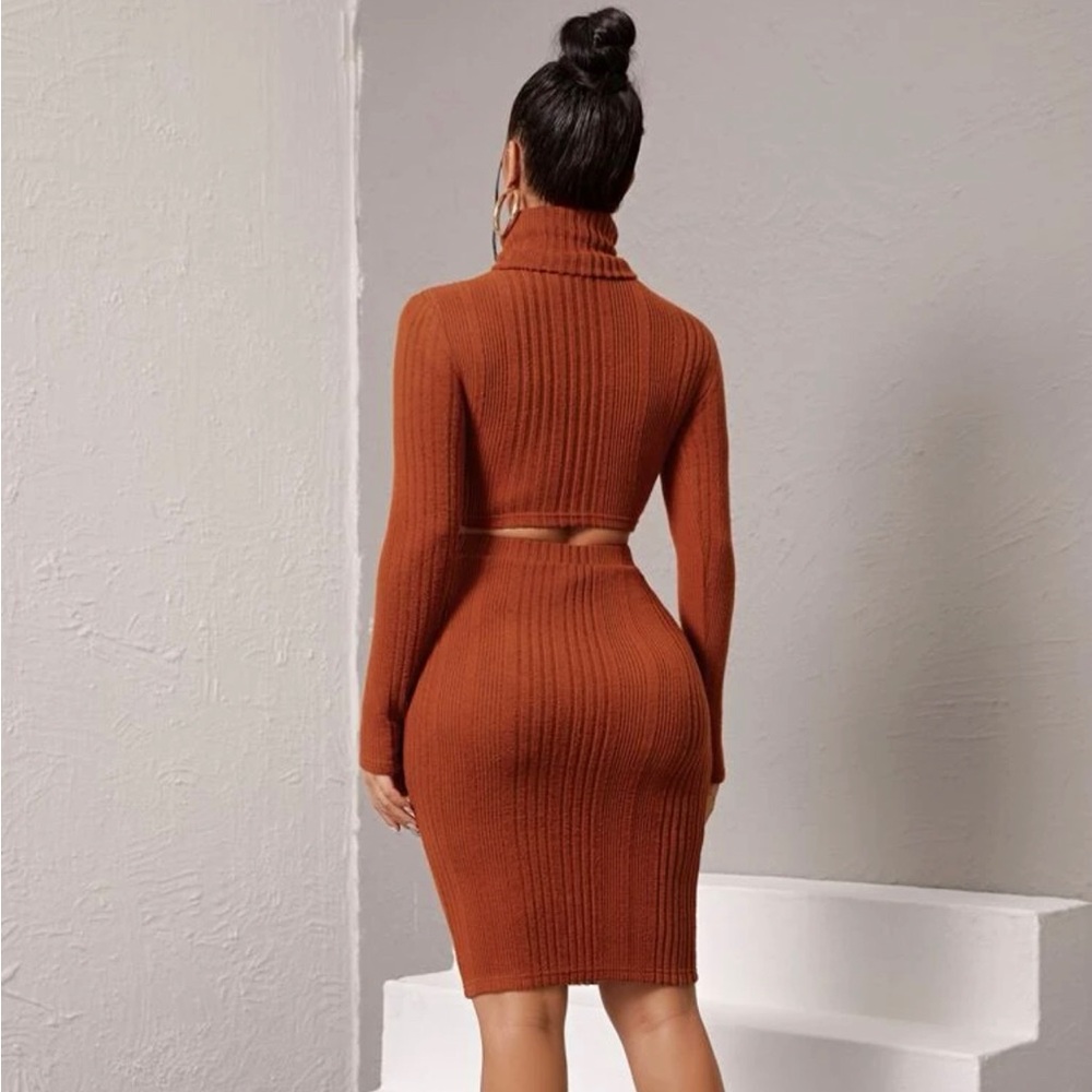 knit sweater top & skirt - Picture 9 of 16